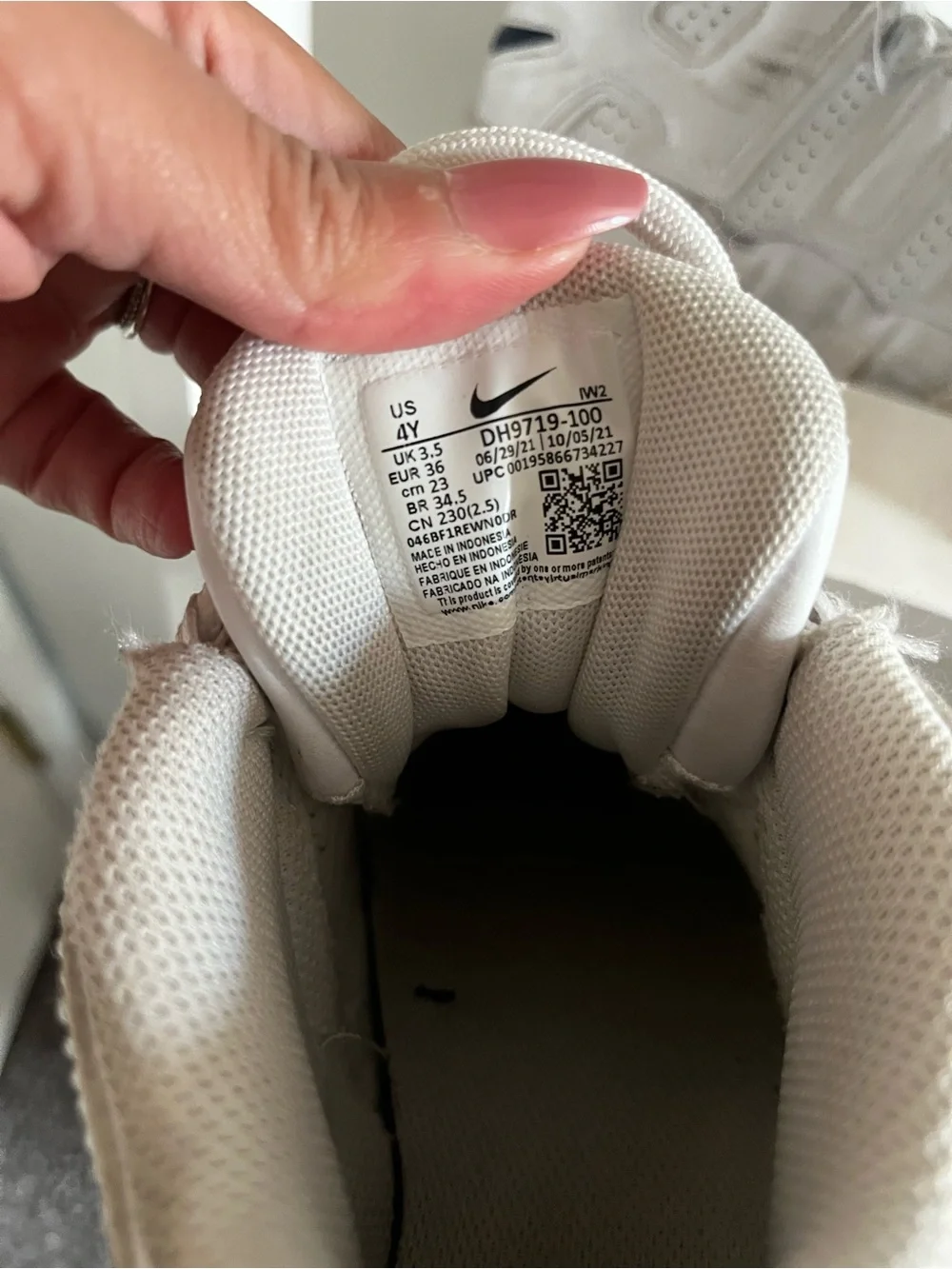 Nike bold lettering